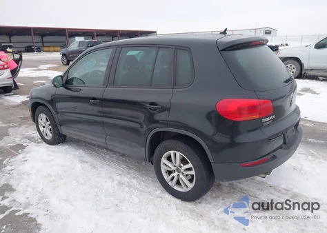 2013 Volkswagen Tiguan S z USA, uszkodzony, nr VIN WVGAV7AX6DW511835